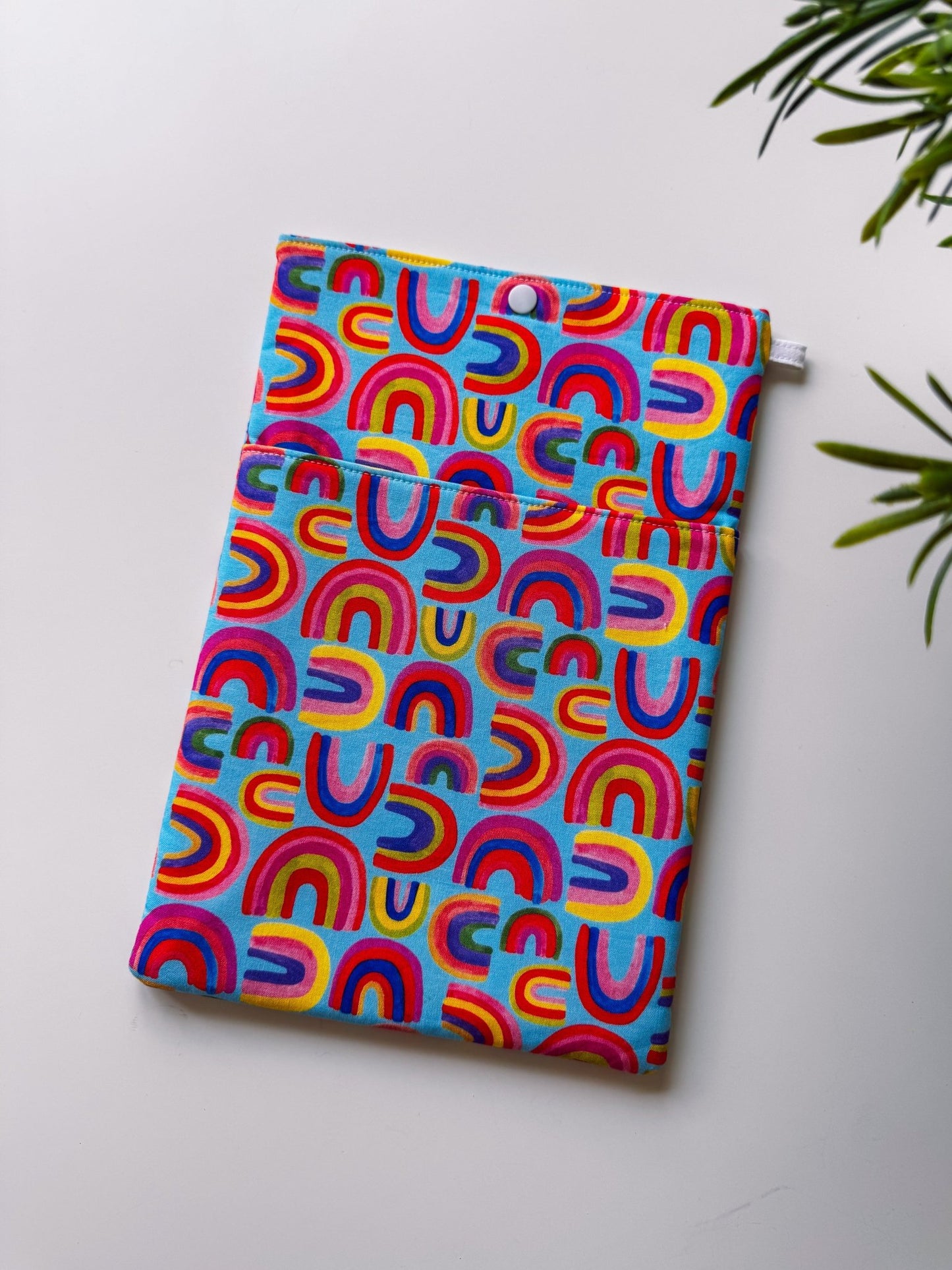 Blue Rainbows Book & Gadget Sleeve - Ana Woods