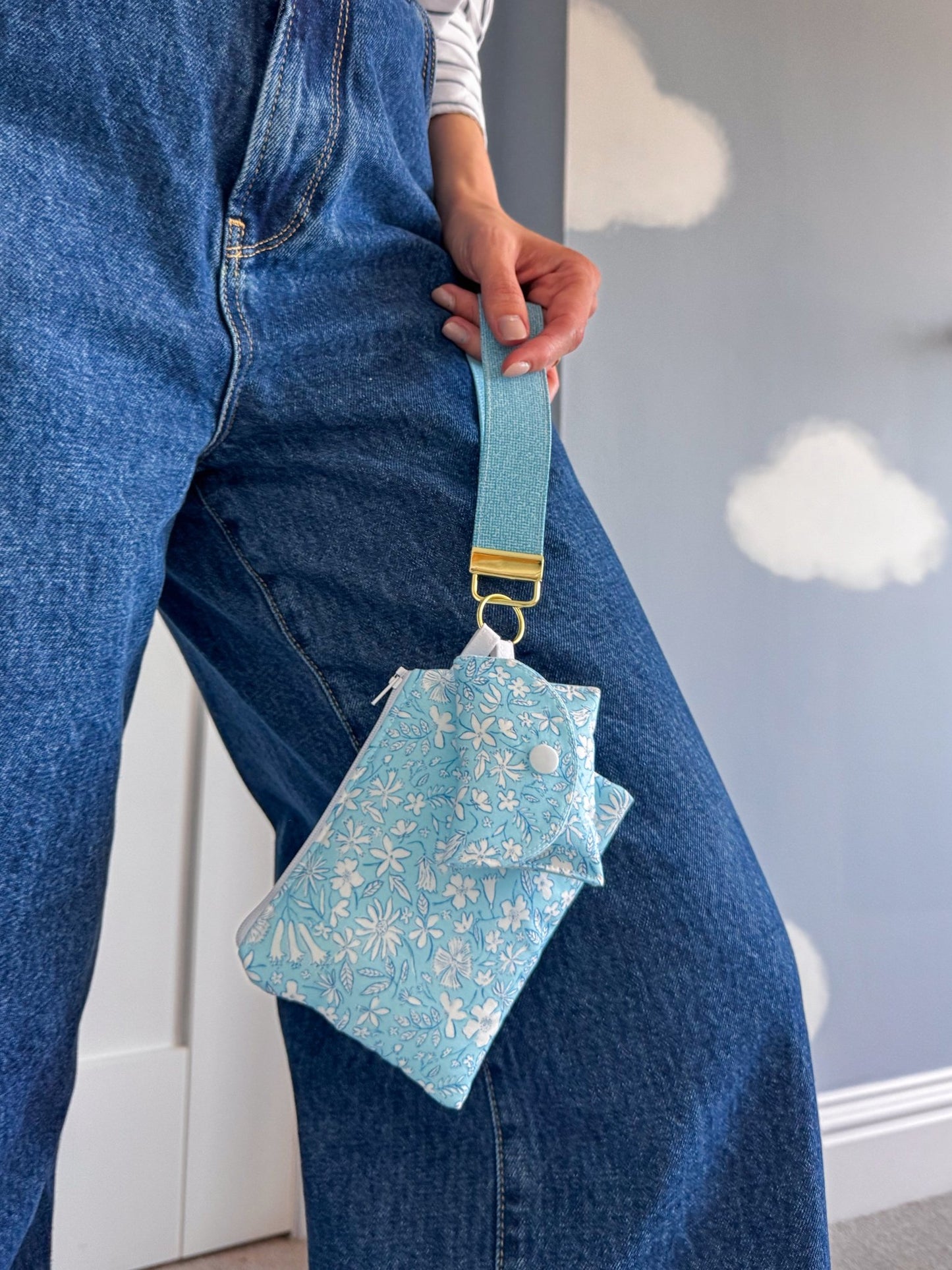 Colourful Ladybugs Keychain Wallet - Ana Woods