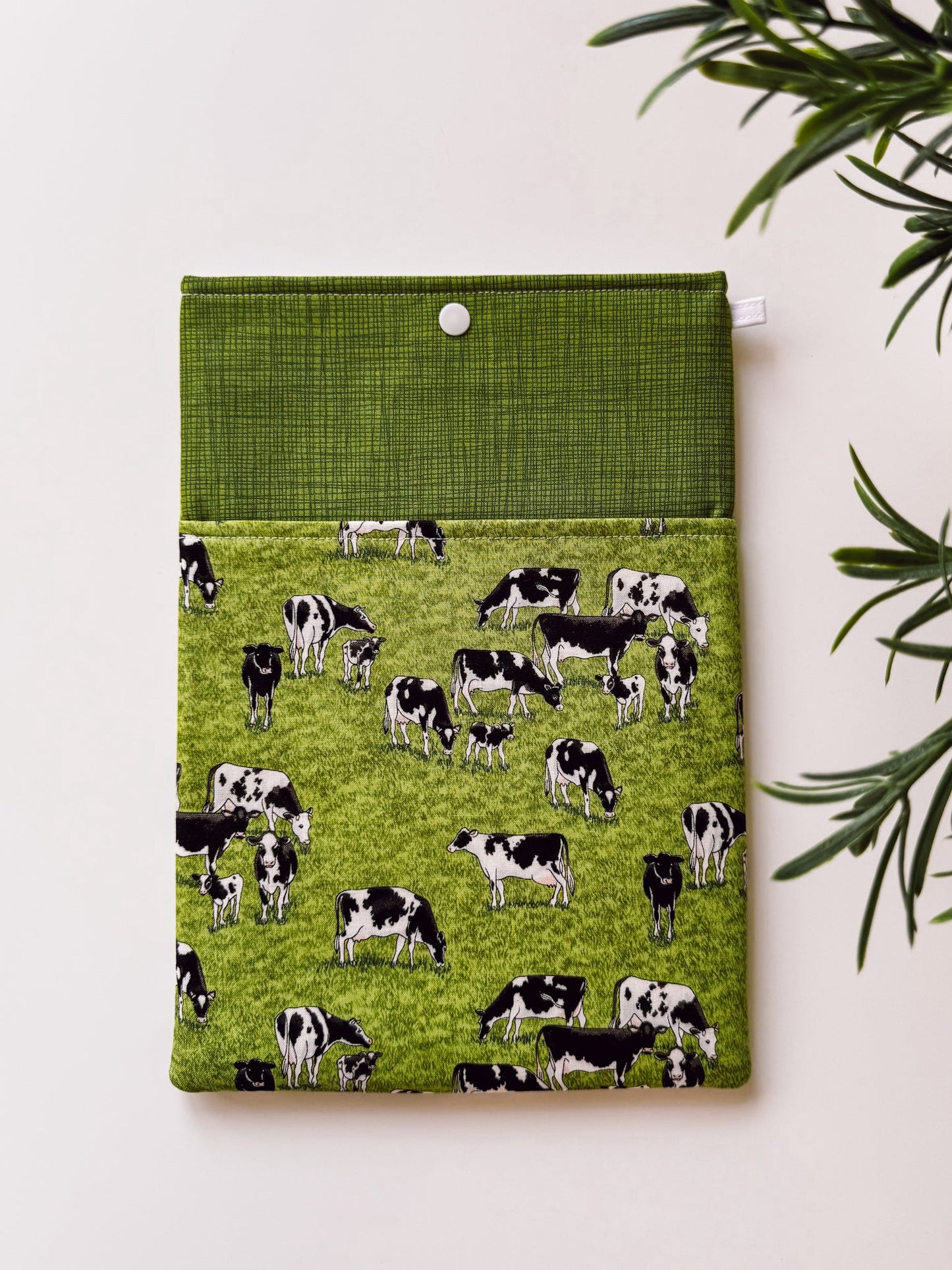 Cow Farm Book & Gadget Sleeve - Ana Woods