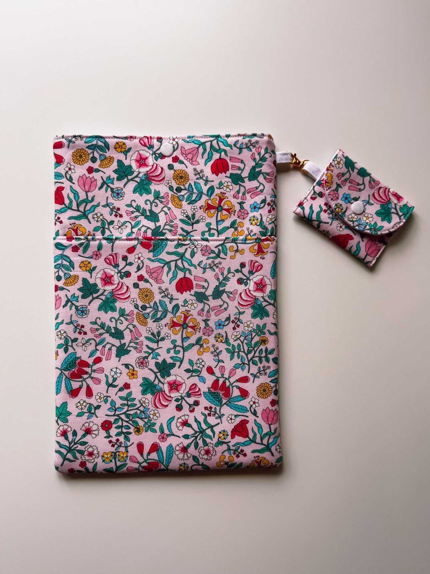 Flower Field (Liberty) Book & Gadget Sleeve - Ana Woods