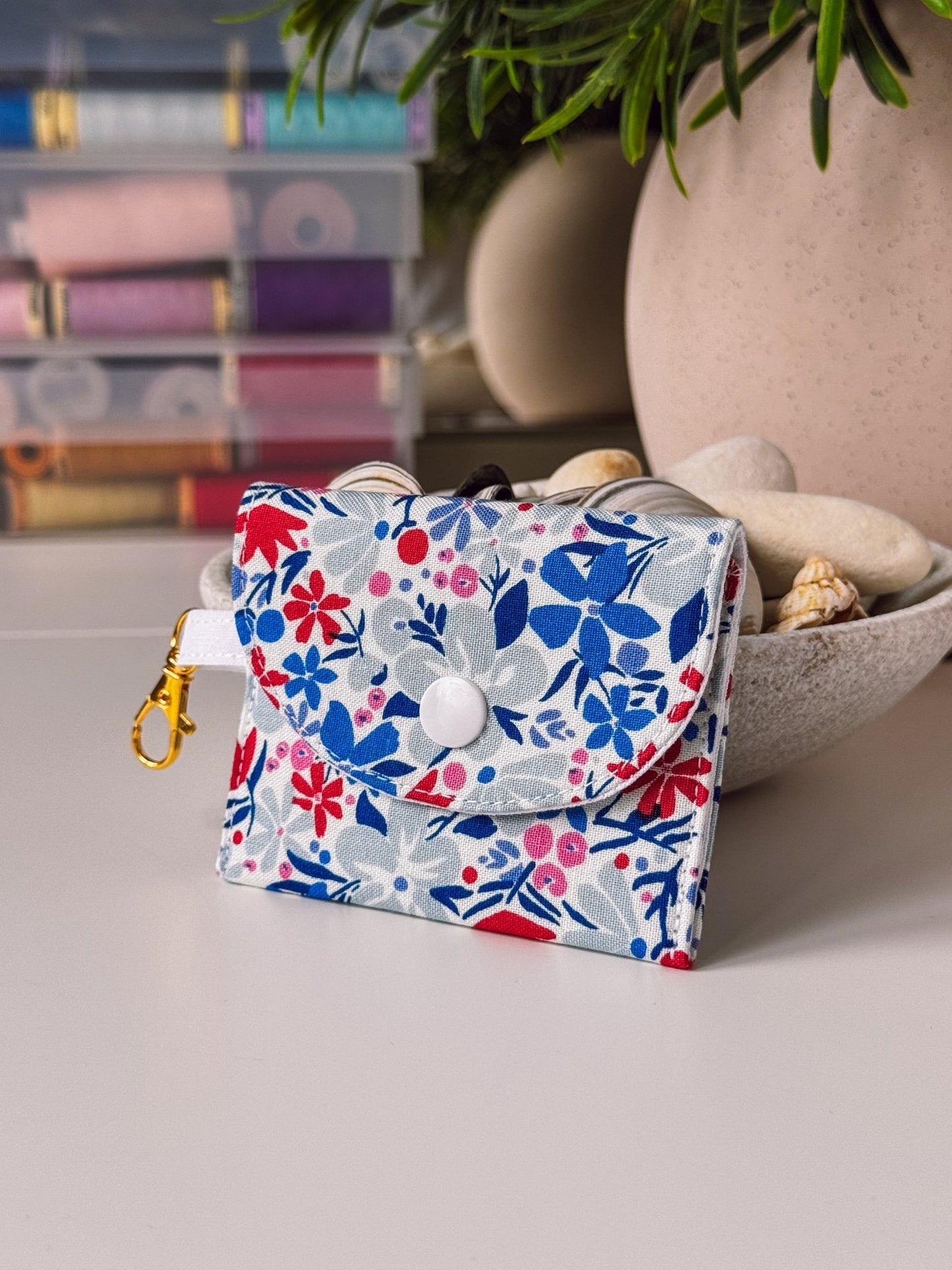 Mini Clip Case Cottage Bloom (Liberty) - Ana Woods