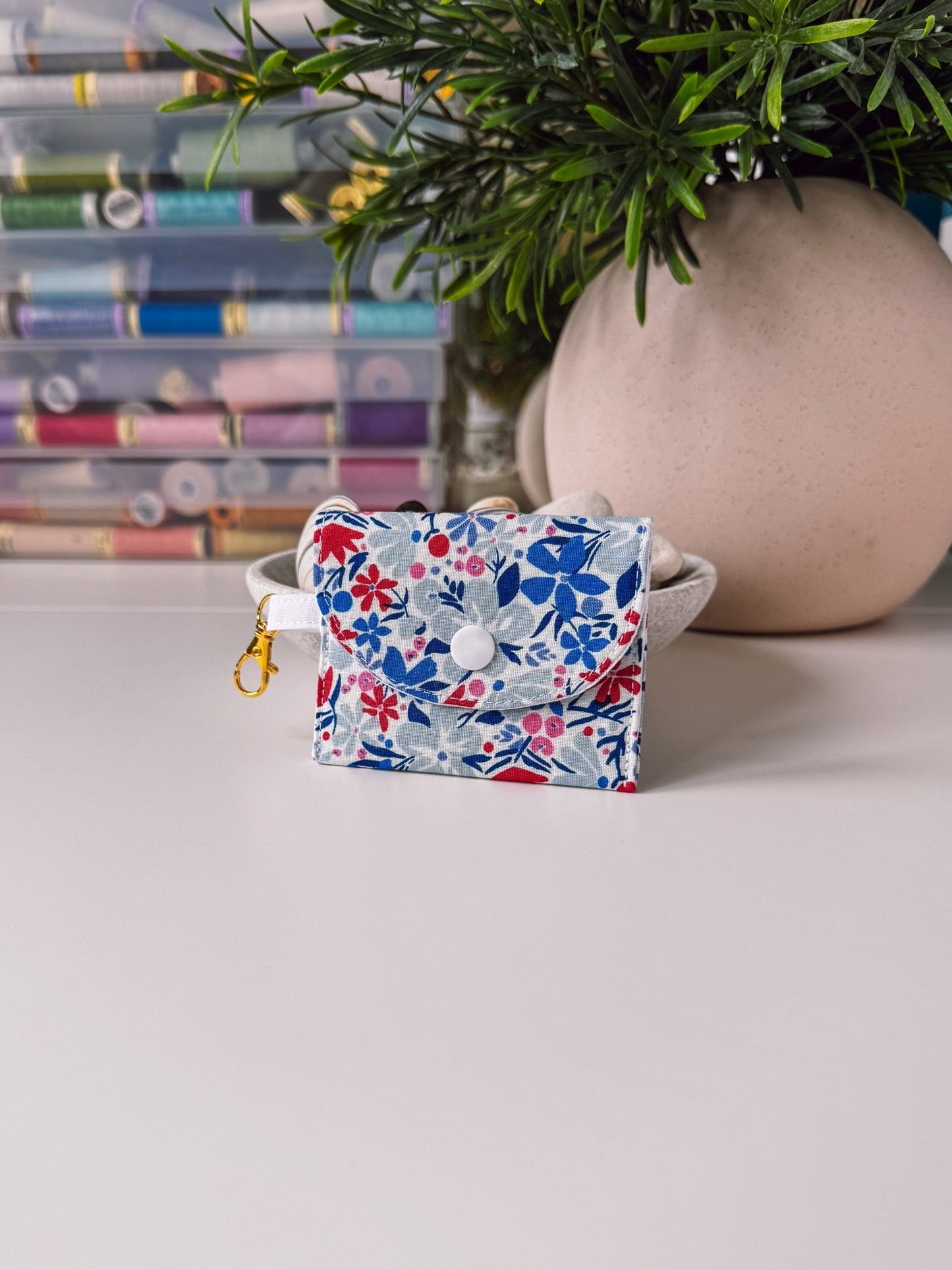 Mini Clip Case Cottage Bloom (Liberty) - Ana Woods