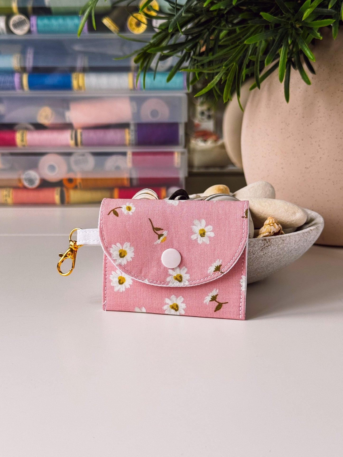 Mini Clip Case Daisy Meadow (Liberty) - Ana Woods