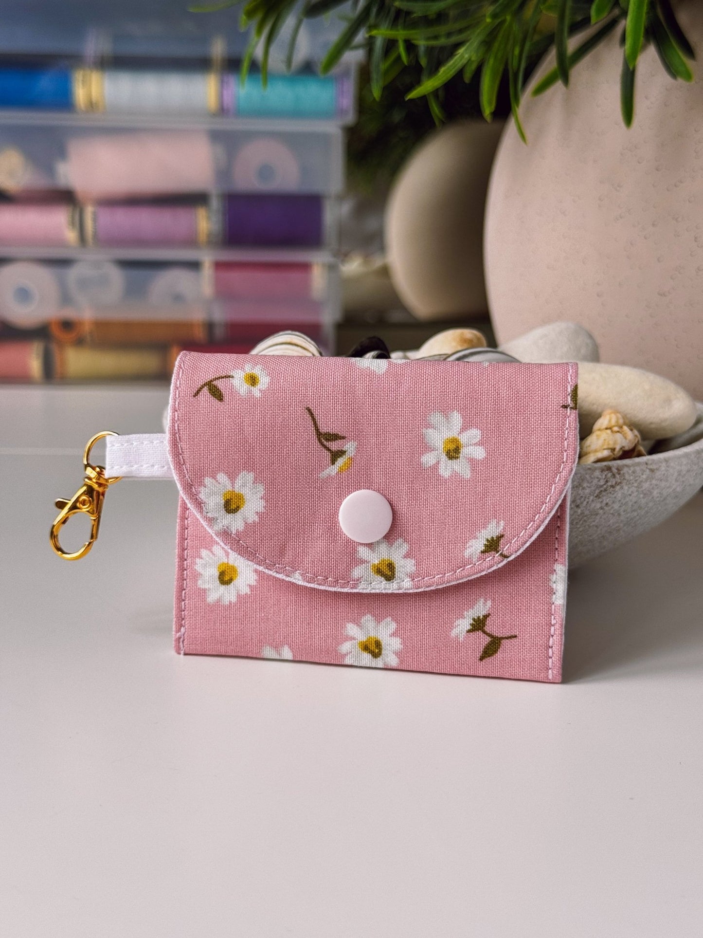 Mini Clip Case Daisy Meadow (Liberty) - Ana Woods