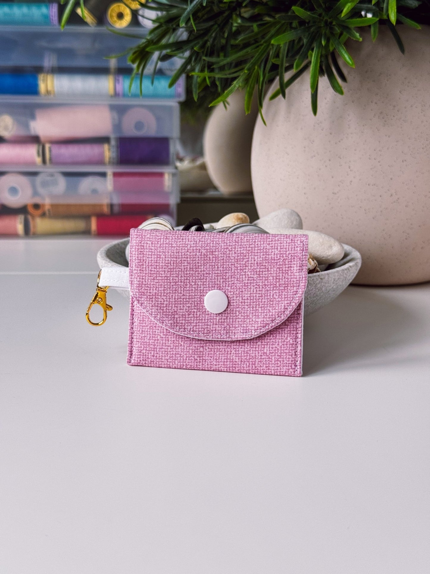 Mini Clip Case Soft Pink - Ana Woods