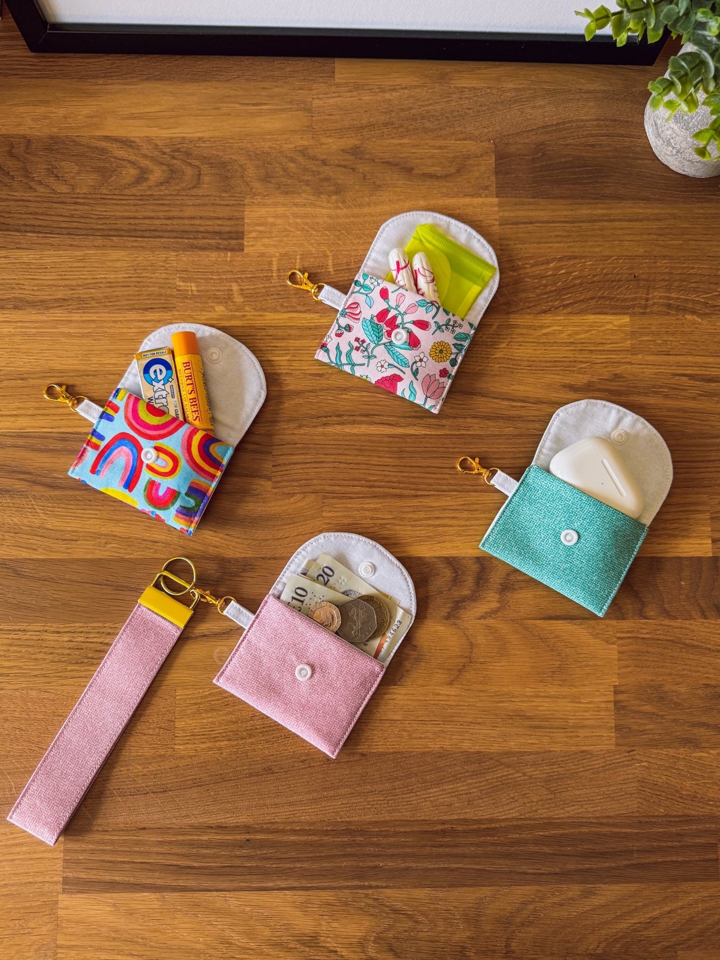 Mini Clip Case Tealy Blue - Ana Woods
