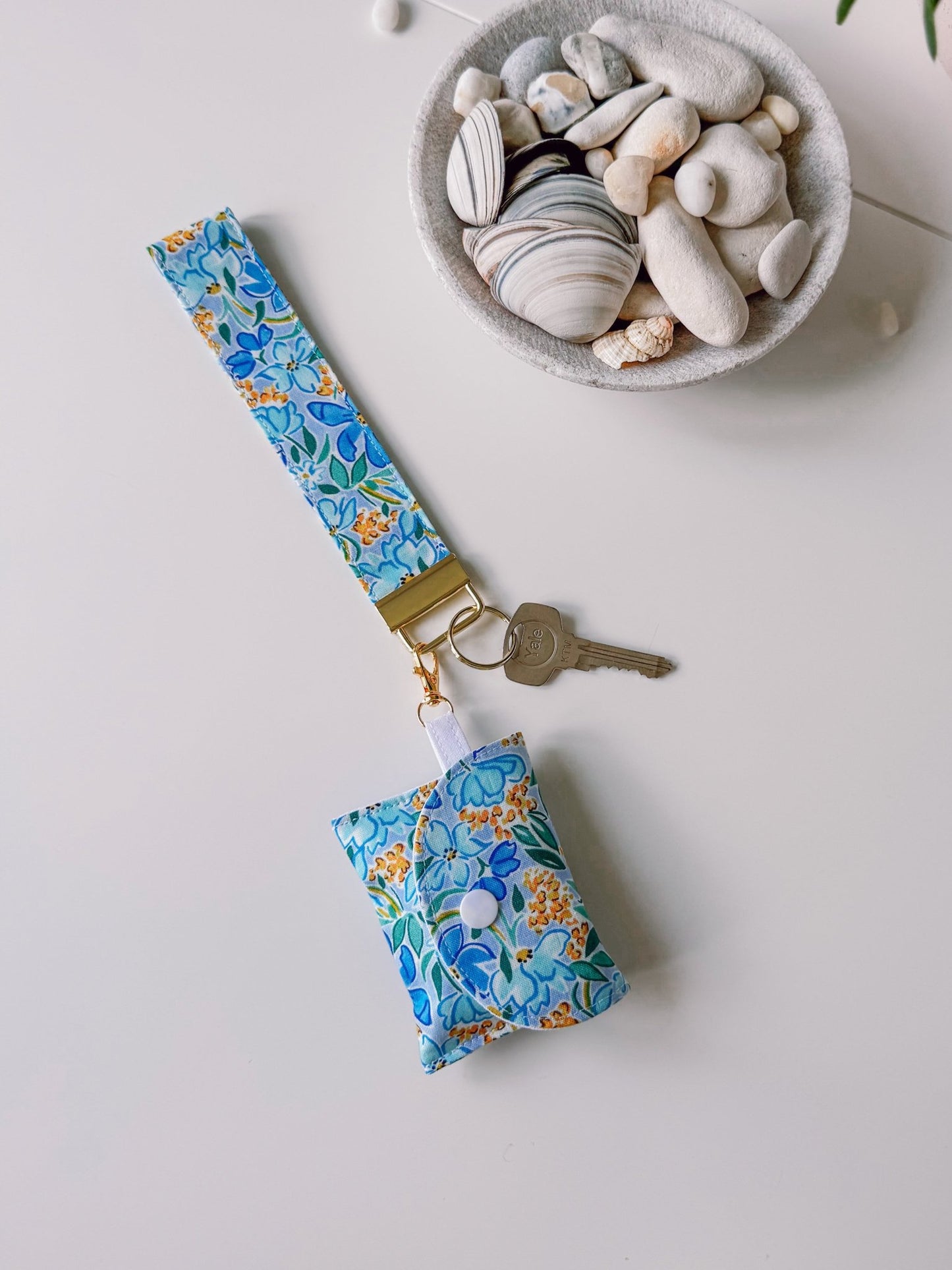 Mini Clip Case Tealy Blue - Ana Woods