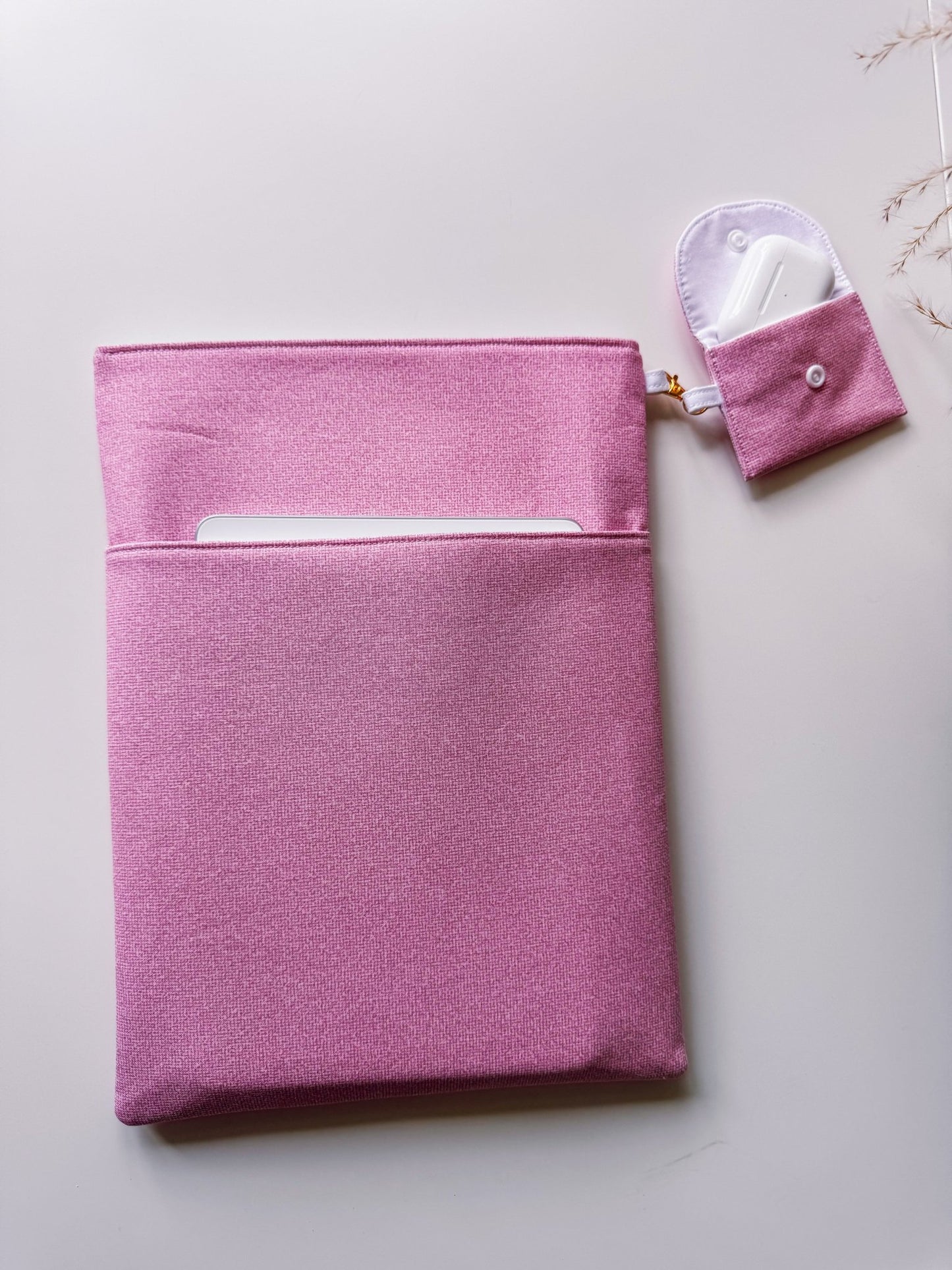Plane Pink Book & Gadget Sleeve - Ana Woods
