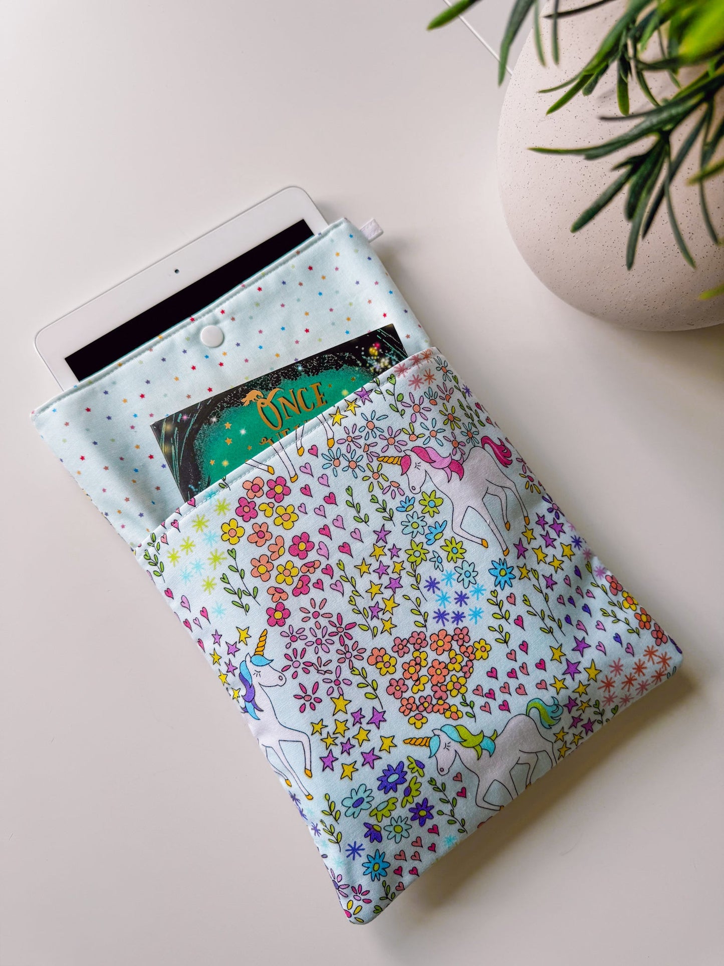 Unicorn Tale Book & Gadget Sleeve - Ana Woods