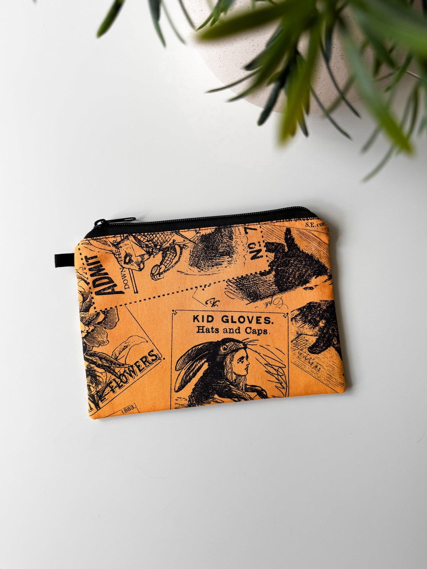 Alice in Wonderland Zip Bag - Ana Woods