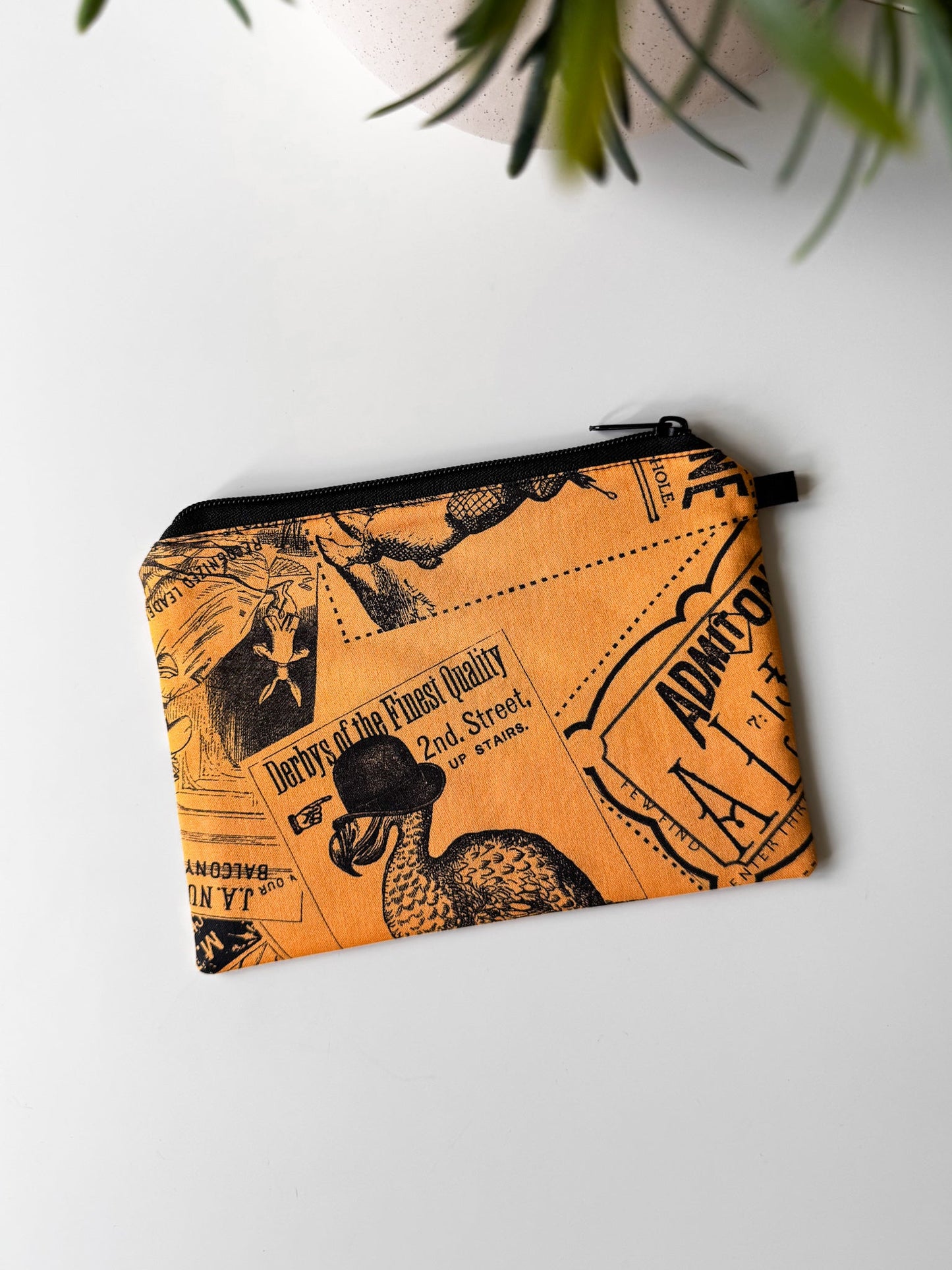 Alice in Wonderland Zip Bag - Ana Woods
