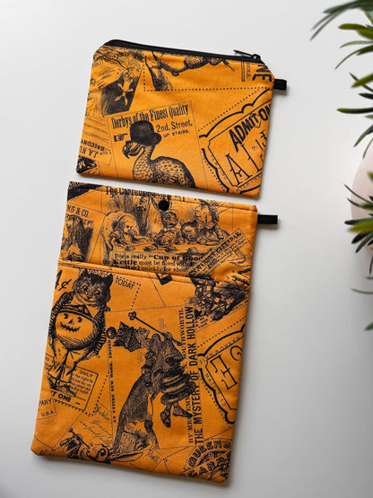 Alice in Wonderland Zip Bag - Ana Woods