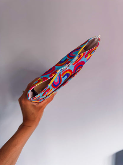 Blue Rainbows Book & Gadget Sleeve - Ana Woods
