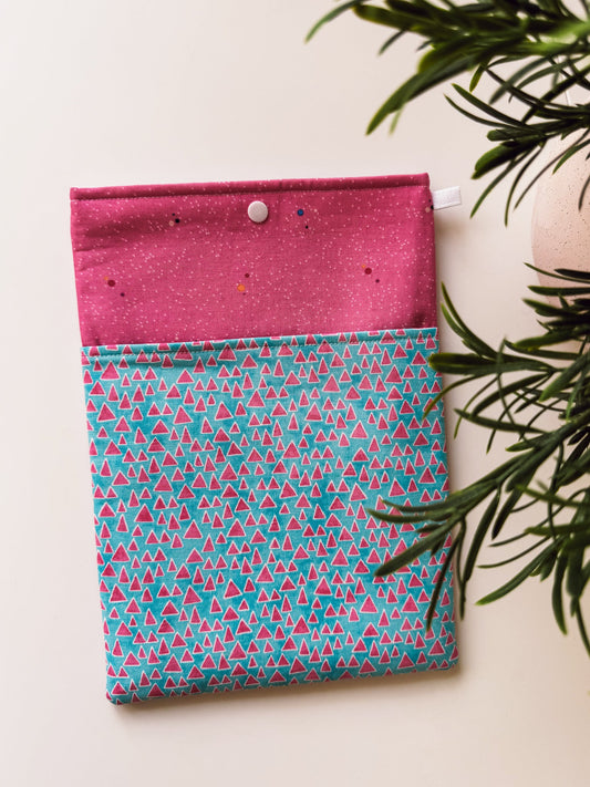 Bright Pink Book & Gadget Sleeve - Ana Woods