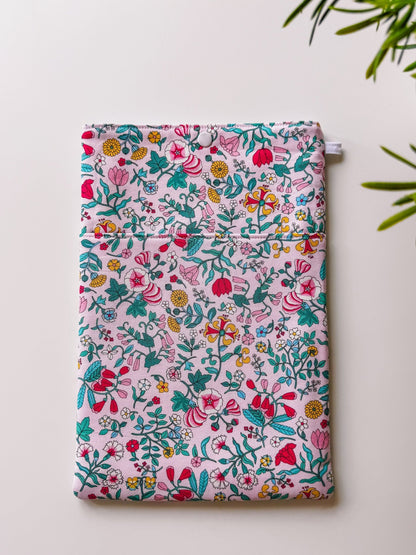 Flower Meadow (Liberty) Book & Gadget Sleeve - Ana Woods
