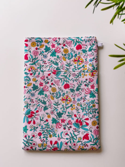Flower Meadow (Liberty) Book & Gadget Sleeve - Ana Woods
