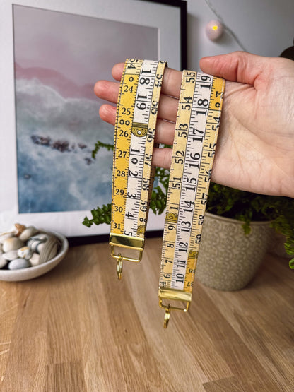 Measuring Tape Keychain Wristlet - Ana Woods