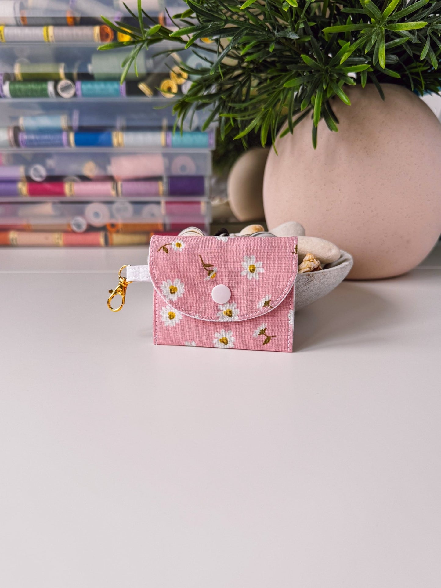Mini Clip Case Daisy Meadow (Liberty) - Ana Woods