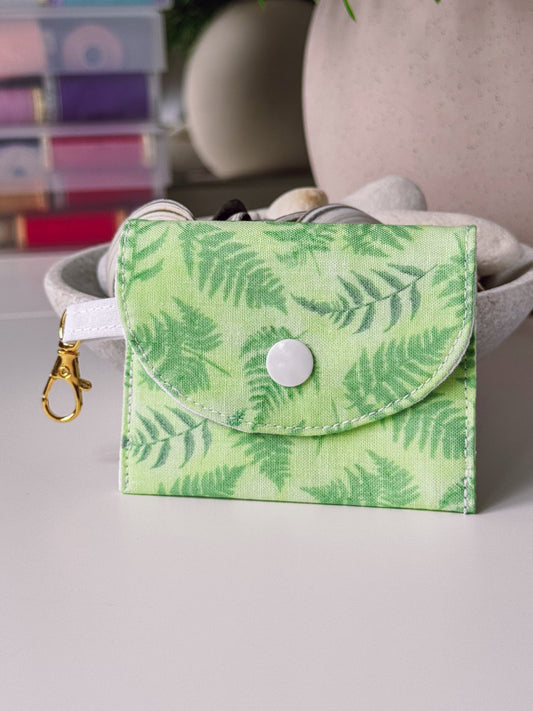 Mini Clip Case Green Fern - Ana Woods