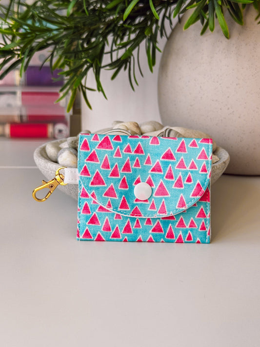 Mini Clip Case Soft Teal - Ana Woods