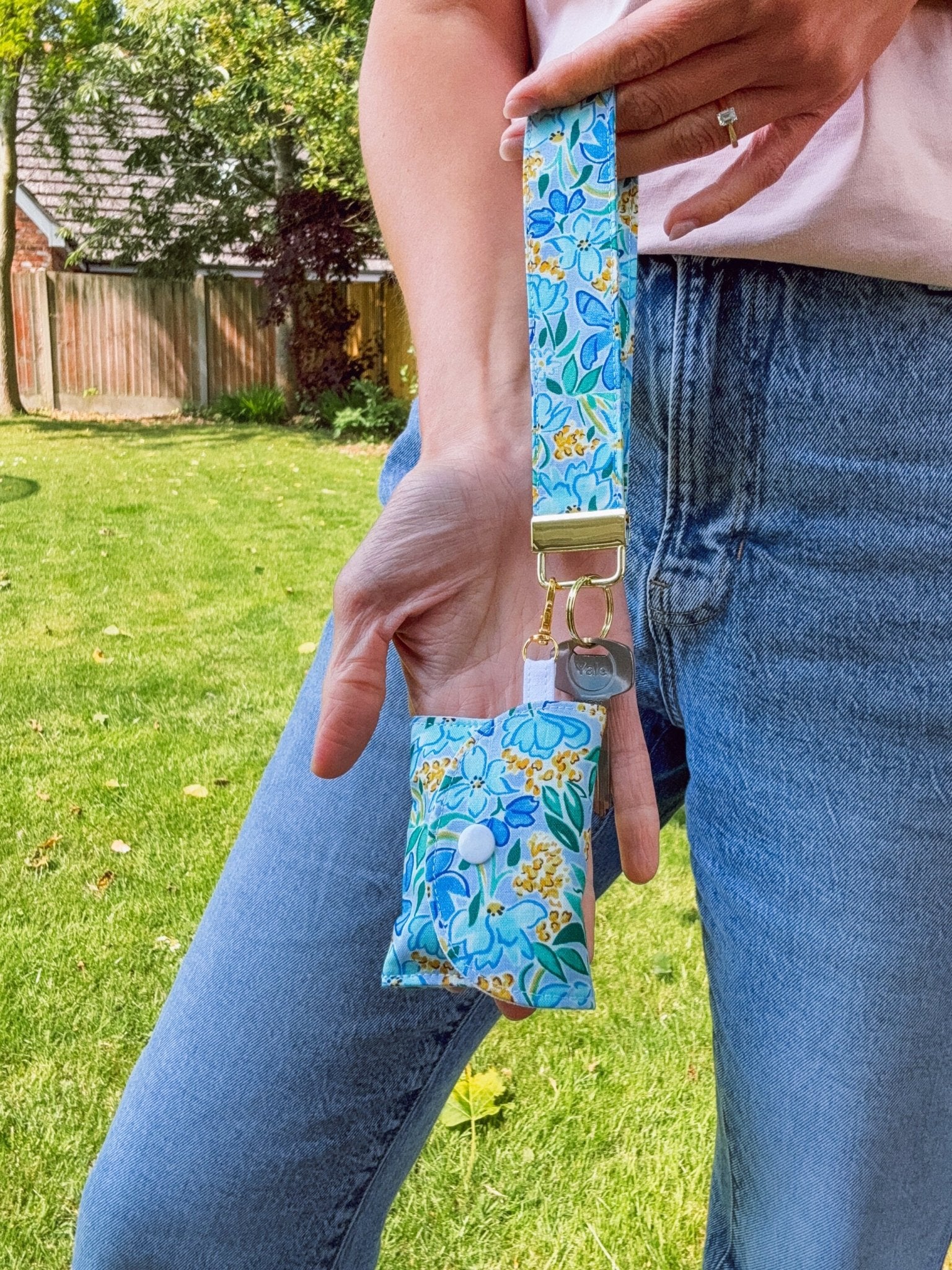 Mini Clip Case Tealy Blue - Ana Woods