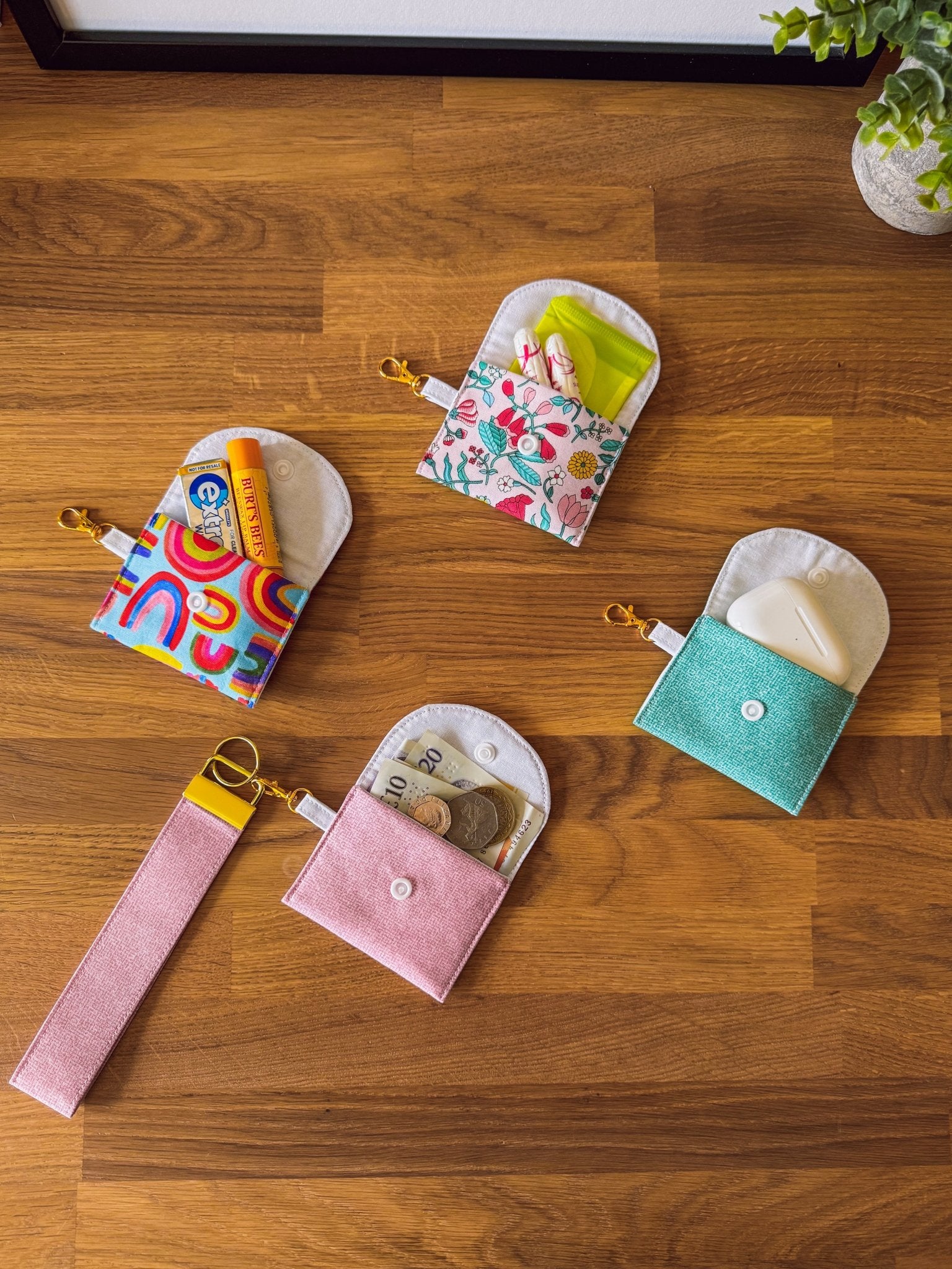 Mini Clip Case Tealy Blue - Ana Woods