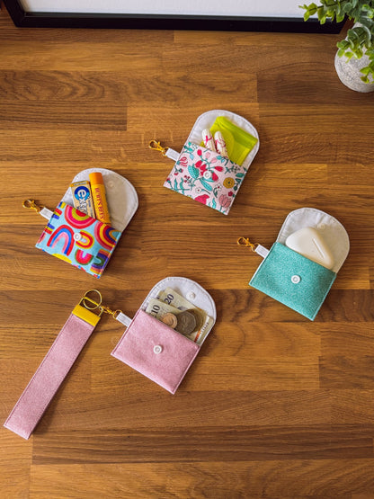 Mini Clip Case Tealy Blue - Ana Woods