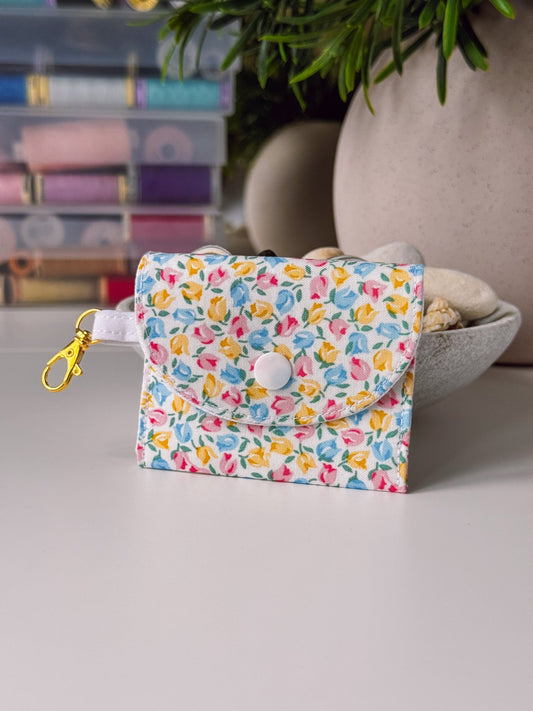 Mini Clip Case Tulip Garden (Liberty) - Ana Woods