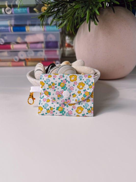 Mini Clip Case Yellow Flower Meadow (Liberty) - Ana Woods