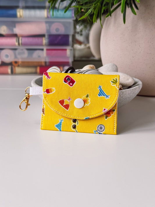 Mini Clip Case Yellow Summer Vibe - Ana Woods