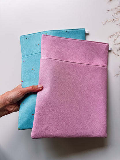 Plane Pink Book & Gadget Sleeve - Ana Woods